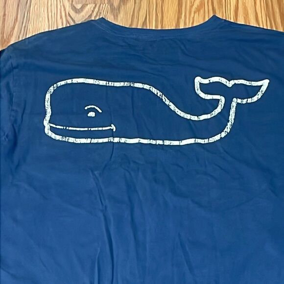 Vineyard Vines Long Sleeve Tee, blue, Small - Picture 2 of 5